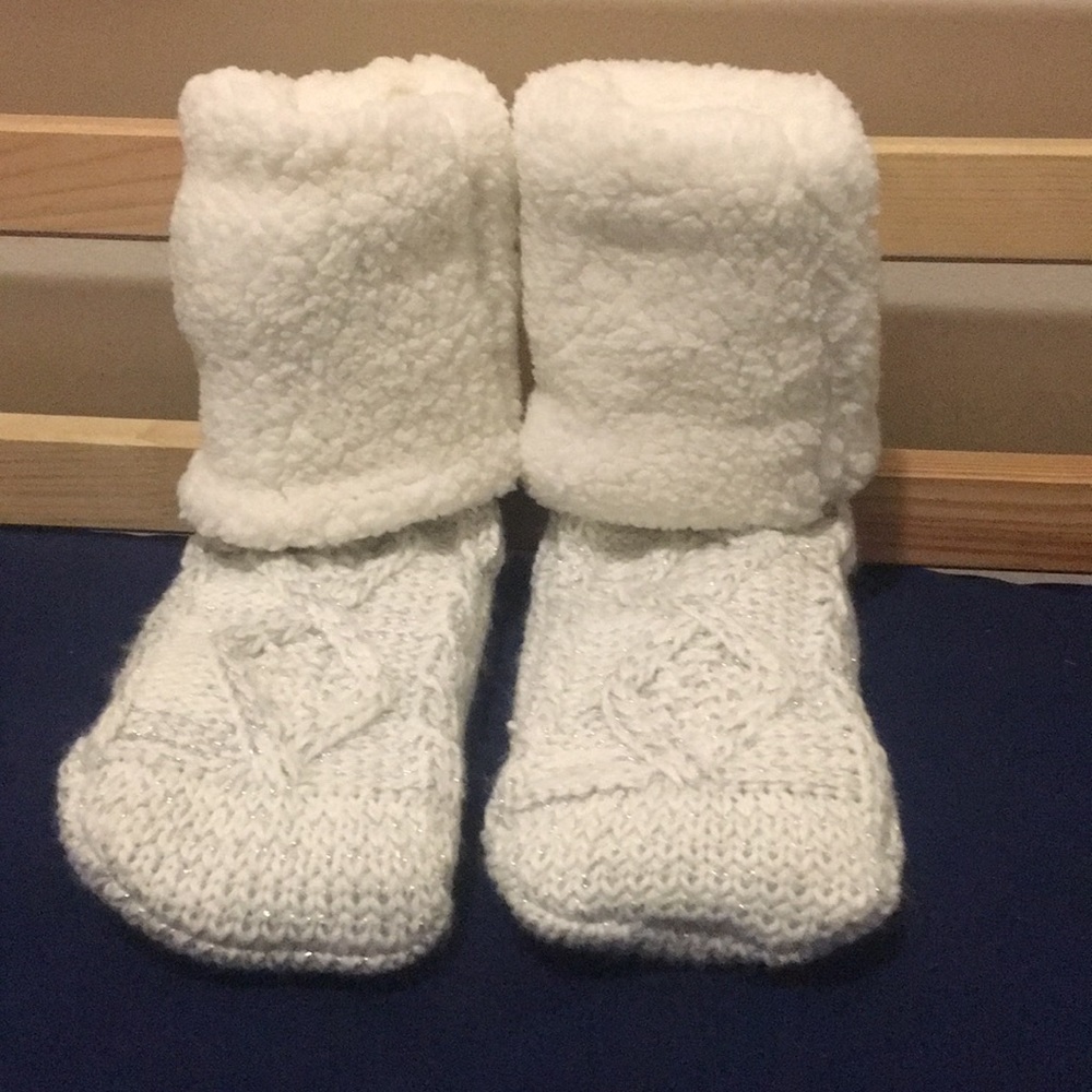 Long cozy slipper socks / boot socks